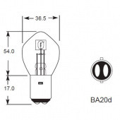 BOSCH BA20D: Bosch BA20D base from £0.01 each